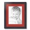 ArtToFrames 13x16" Matted Picture Frame with 9x12" Single Mat Photo Opening Framed in 1.25" Black and 2" Mat (FWM-4083-13x16)